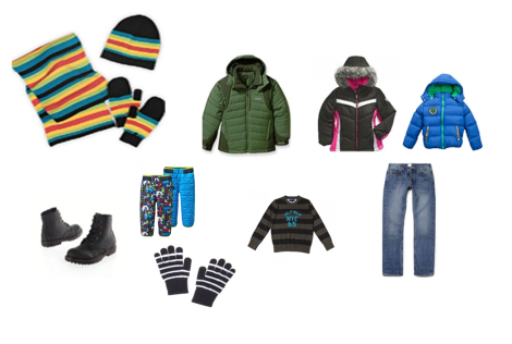 Set Winter clothes-severe winter 12yrs