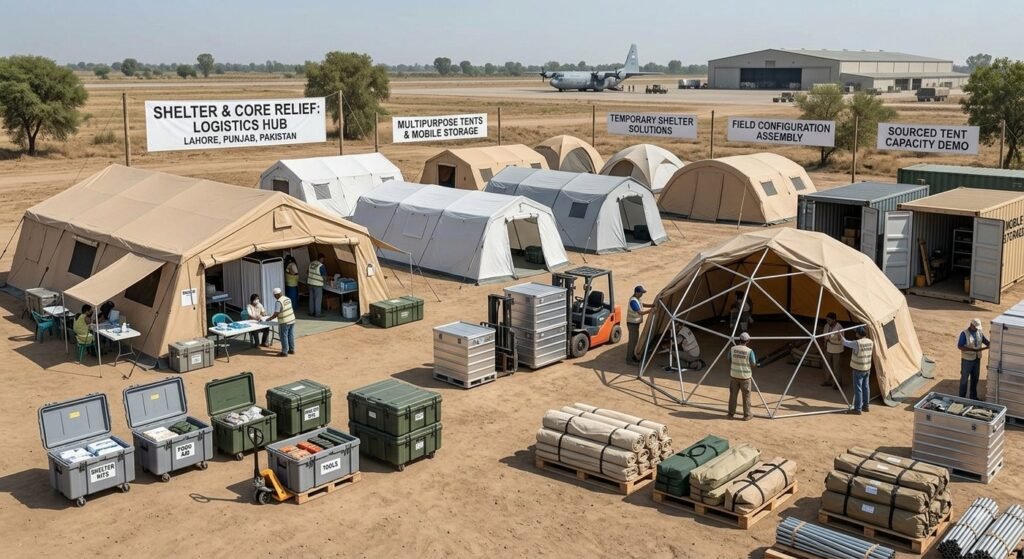 Multipurpose Tents & Mobile Storage